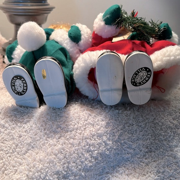 Vintage Holiday/Christmas Musical Boy & Girl Doll Set. - Picture 4 of 5